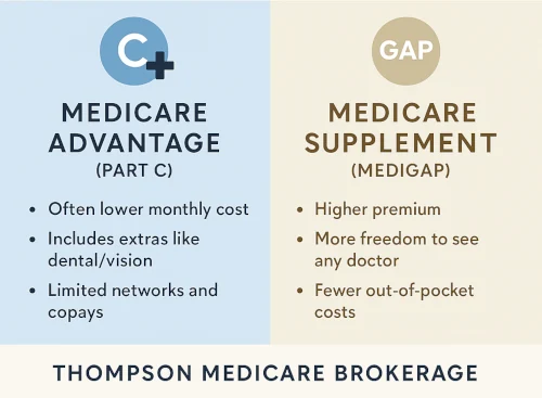 Choosing the Best Medicare Advantage Plan Medicare Advantage vs Medigap
