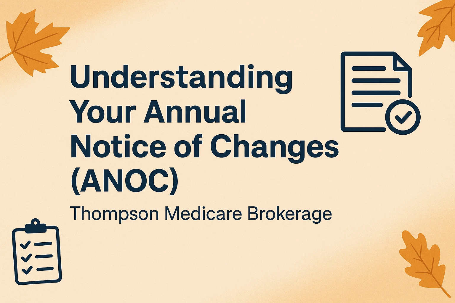 Annual Notice of Change   ANOC