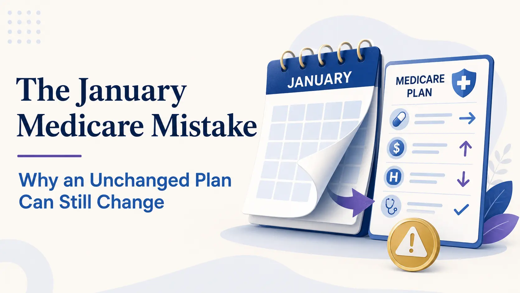 Annual January Medicare plan review reminder