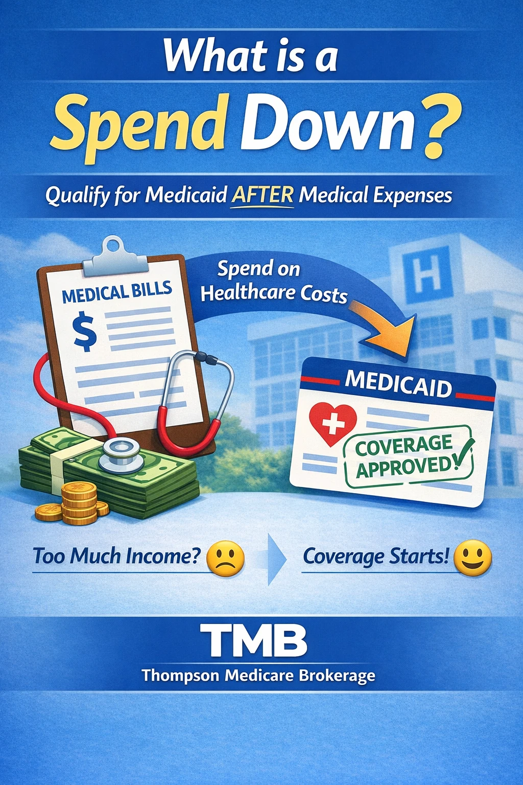 Thompson medicare spend down Thompson Medicare Brokerage Medicaid Spend Down