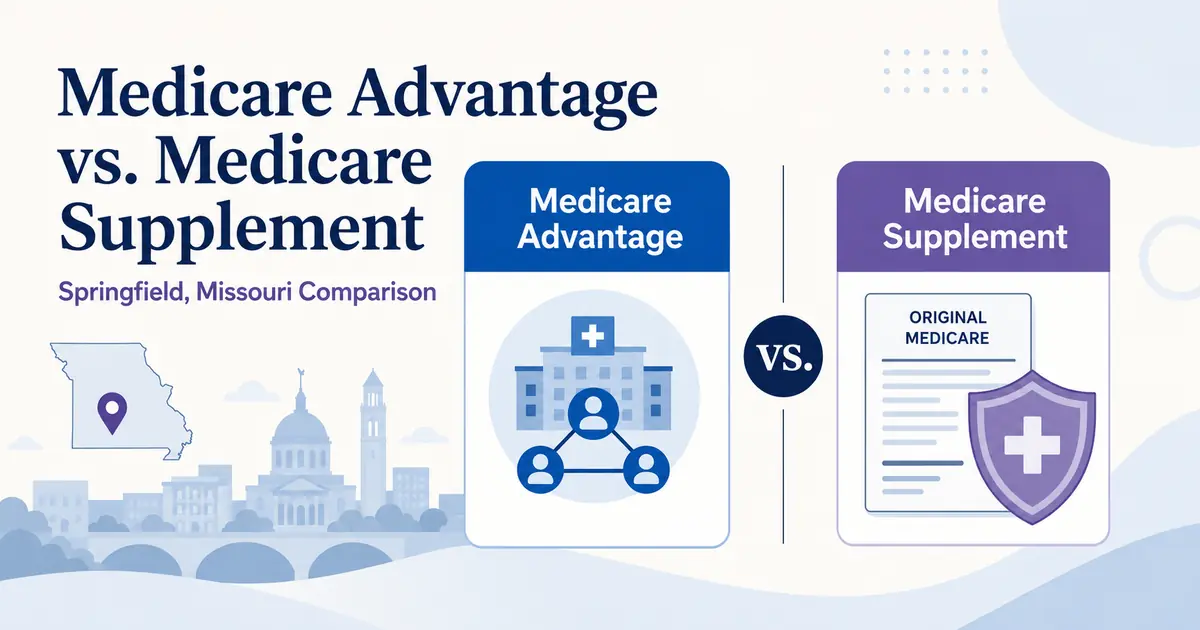 Medicare Advantage versus Medicare Supplement comparison in Springfield, Missouri