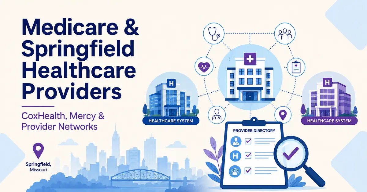 Medicare healthcare providers and networks in Springfield, Missouri, including CoxHealth and Mercy